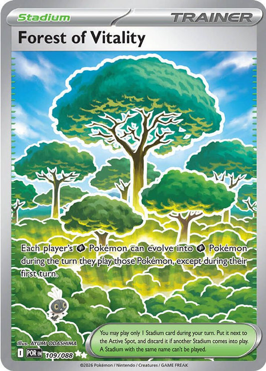 Forest of Vitality 109/088 Ultra Rare Perfect Order NM/M