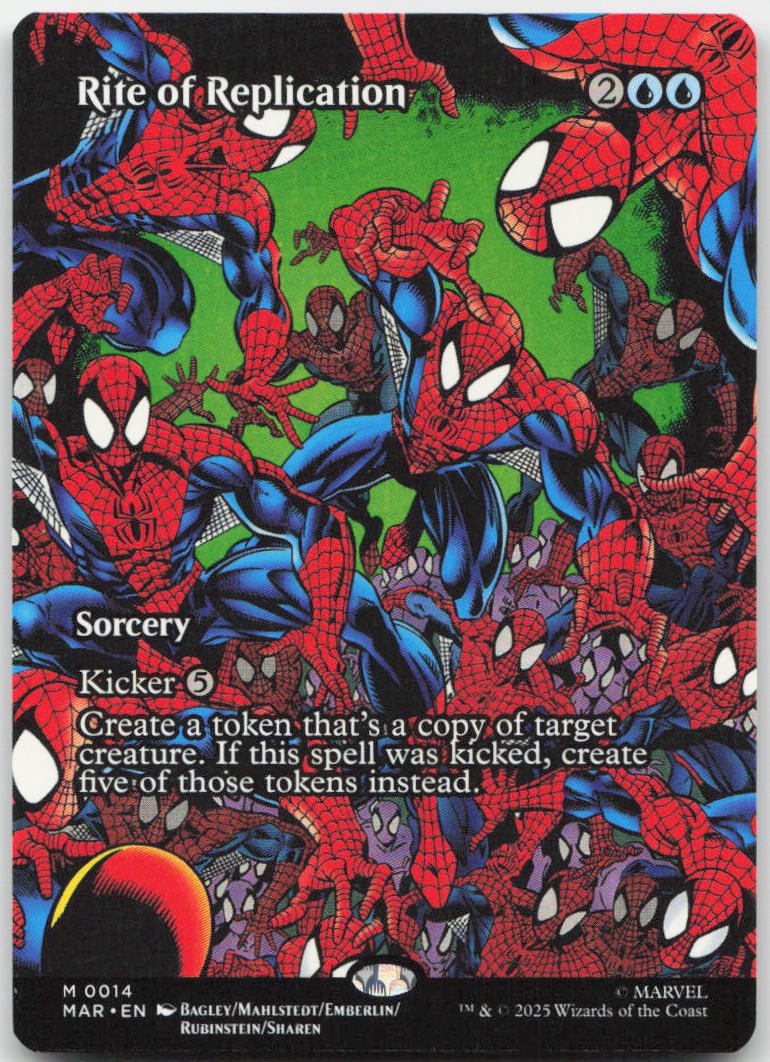 Rite of Replication (Borderless) M Marvel Eternal-Legal 14 NM