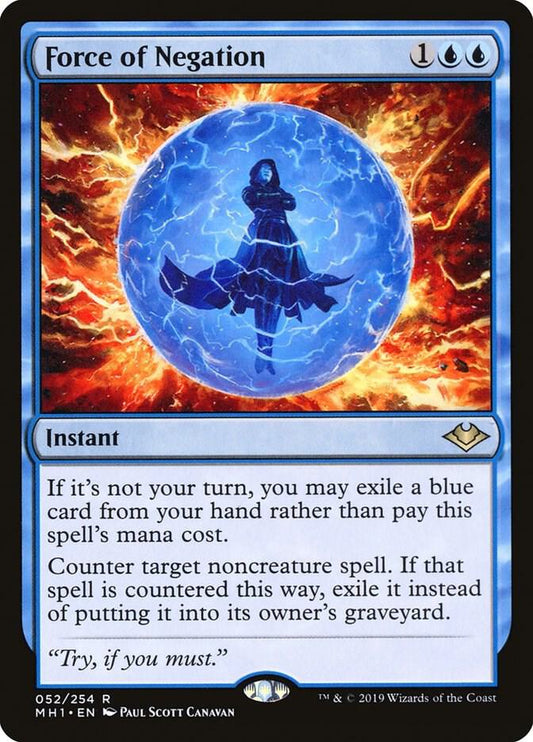 Force of Negation 52 Rare Modern Horizons NM/M
