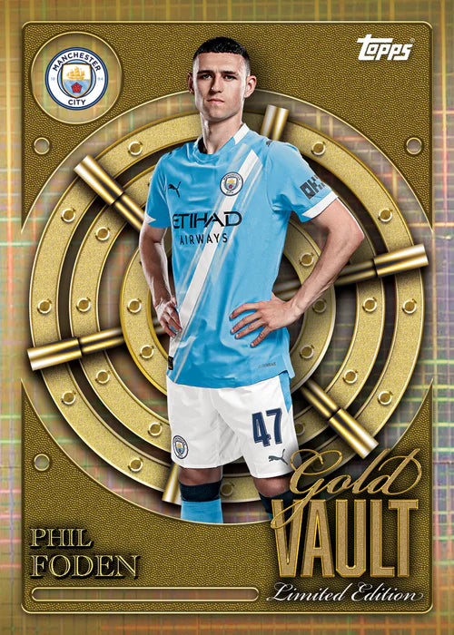 2025-26 Topps Manchester City Soccer Collector Tin