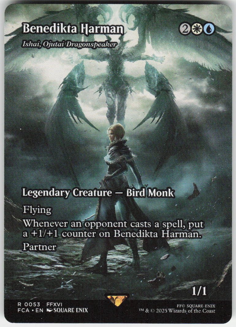 Benedikta Harman - Ishai, Ojutai Dragonspeaker (Showcase) R FINAL FANTASY: Through the Ages 53 NM