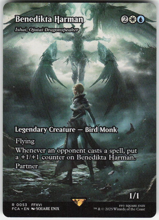 Benedikta Harman - Ishai, Ojutai Dragonspeaker (Showcase) R FINAL FANTASY: Through the Ages 53 NM