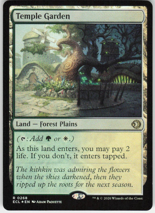 Temple Garden (Foil) R Lorwyn Eclipsed 268 NM