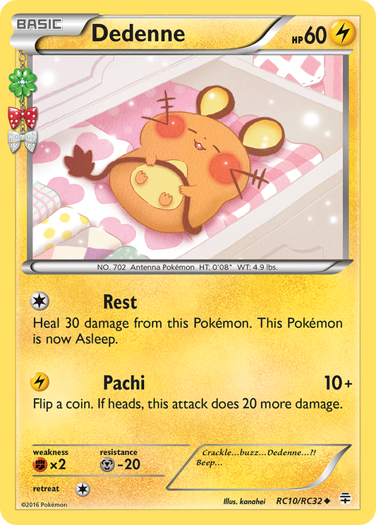 Dedenne RC10/RC32 Uncommon Generations NM/M