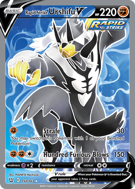 Rapid Strike Urshifu V 152/163 Ultra Rare Battle Styles NM/M