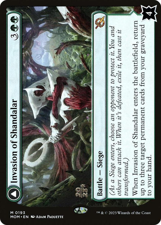 Invasion of Shandalar 193 Foil Mythic Prerelease Cards NM/M