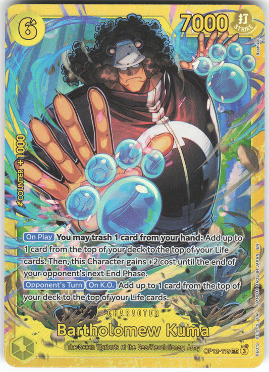 Bartholomew Kuma SEC Legacy of the Master OP12-119 NM