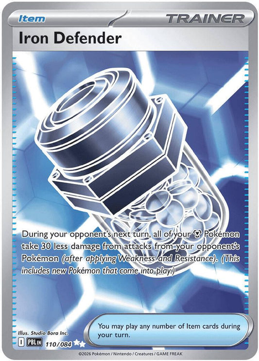 Iron Defender 110/084 Ultra Rare Pitch Black NM/M