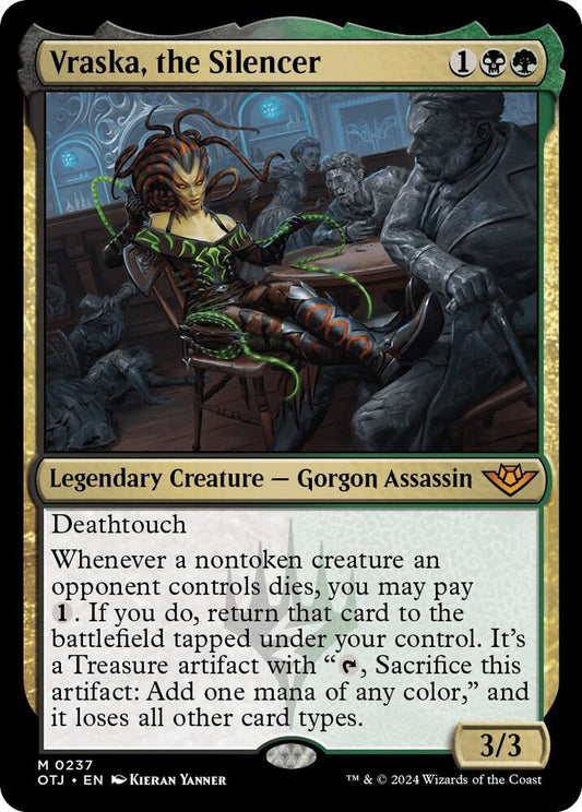 Vraska, the Silencer 237 Mythic Outlaws of Thunder Junction NM/M