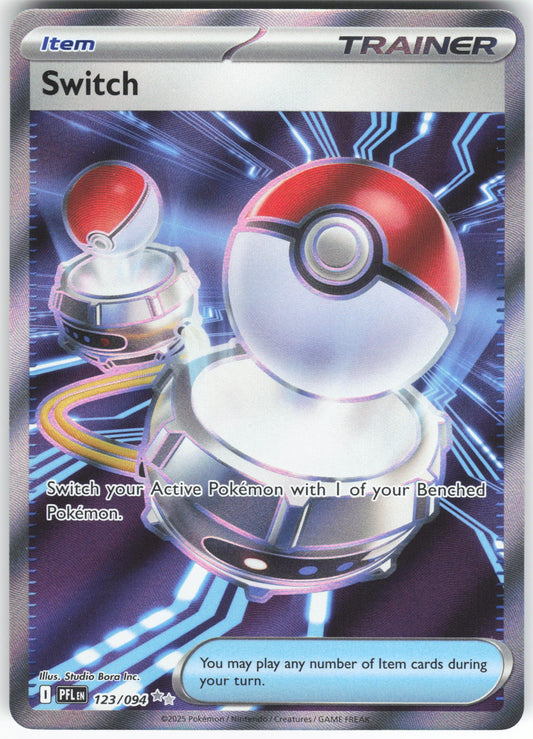 Switch Ultra Rare ME02: Phantasmal Flames 123/094 NM