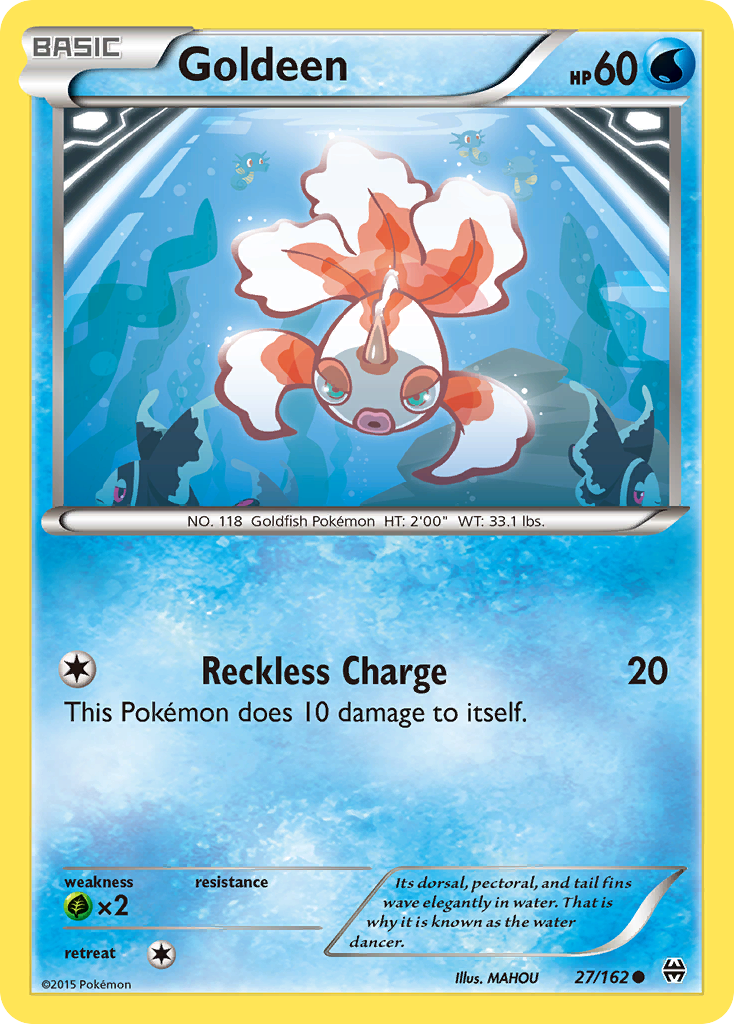 Goldeen 27/162 Common BREAKthrough NM/M