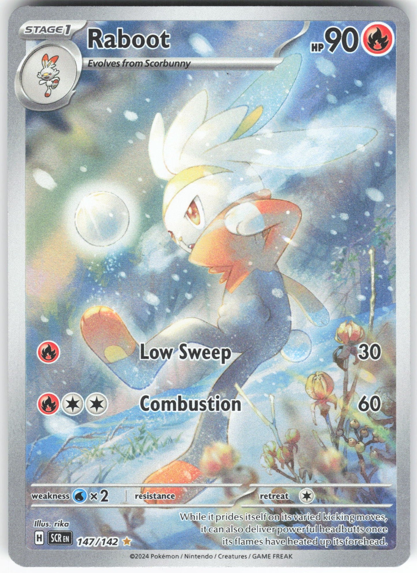 Raboot - Illustration Rare SV07: Stellar Crown 147/142 NM