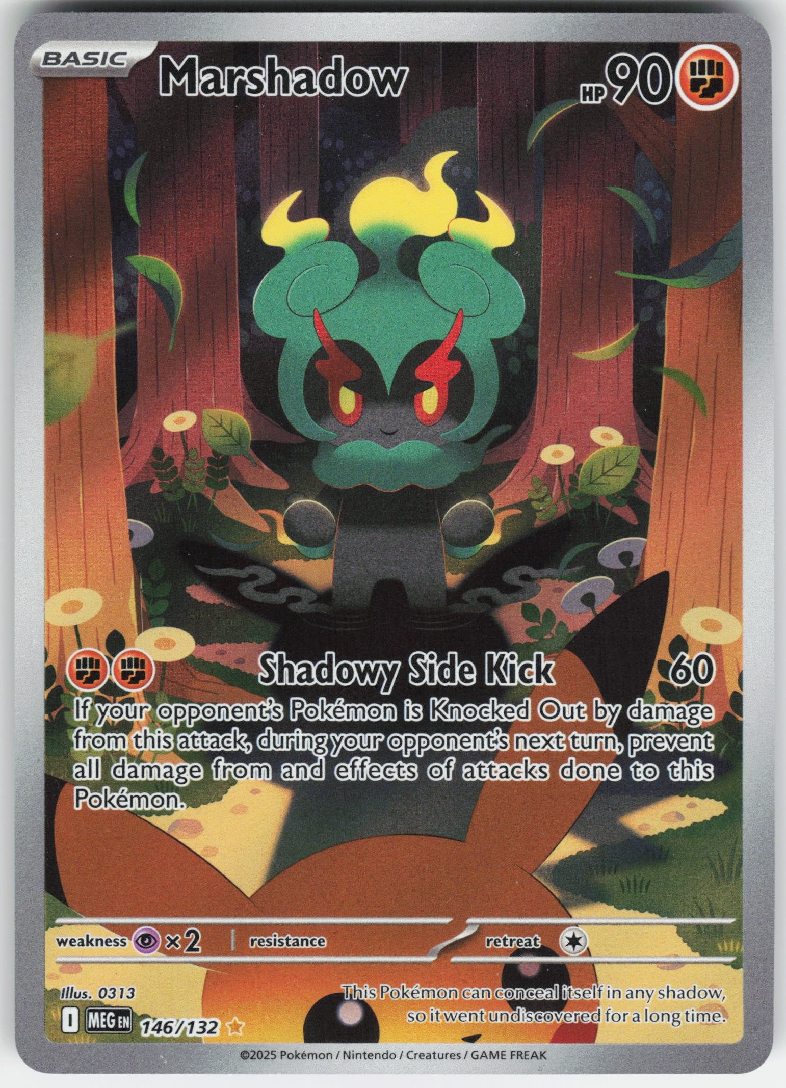 Marshadow - Illustration Rare ME01: Mega Evolution 146/132 NM