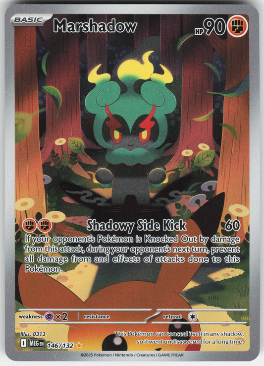 Marshadow - Illustration Rare ME01: Mega Evolution 146/132 NM