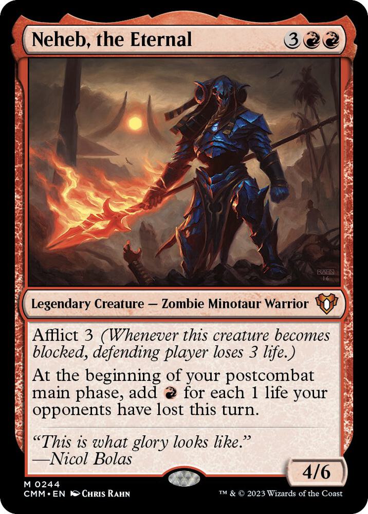 Neheb, the Eternal 244 Mythic Commander Masters NM/M