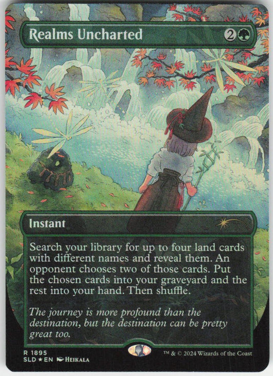 Realms Uncharted (Rainbow Foil) R Secret Lair Drop Series 1895 NM
