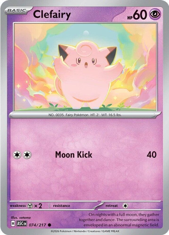 Clefairy 074/217 Common Ascended Heroes NM/M