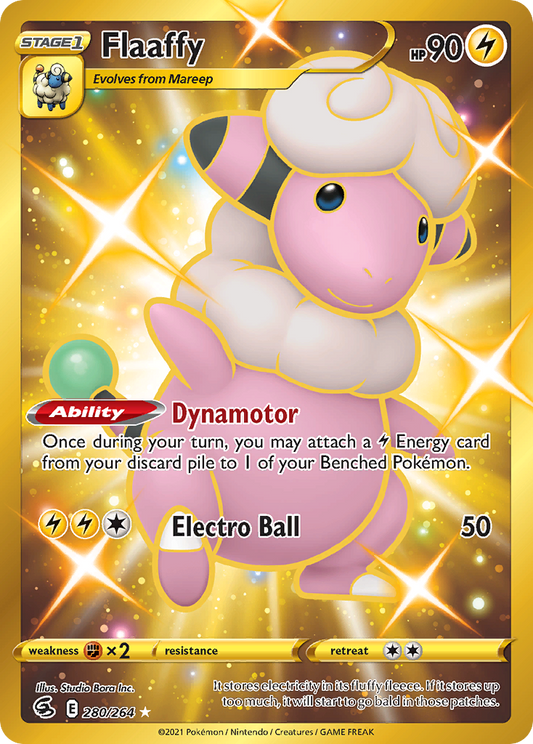 Flaaffy 280/264 Secret Rare Fusion Strike NM/M