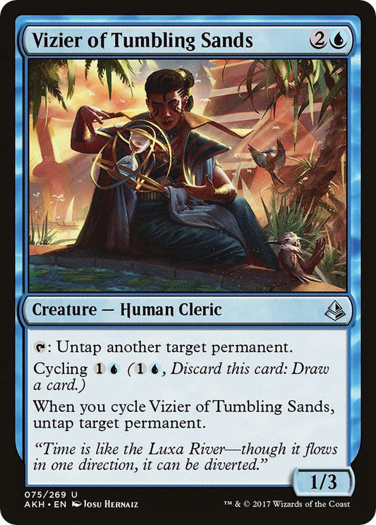 Vizier of Tumbling Sands 75 Uncommon Amonkhet NM/M