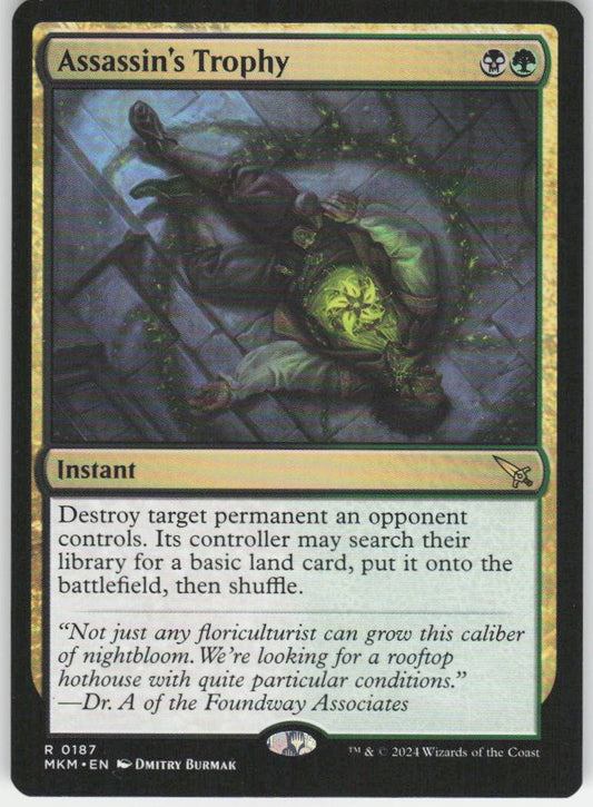 Assassin's Trophy R Murders at Karlov Manor 187 NM