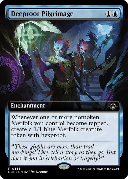 Deeproot Pilgrimage (Extended Art) 361 Rare The Lost Caverns of Ixalan NM/M