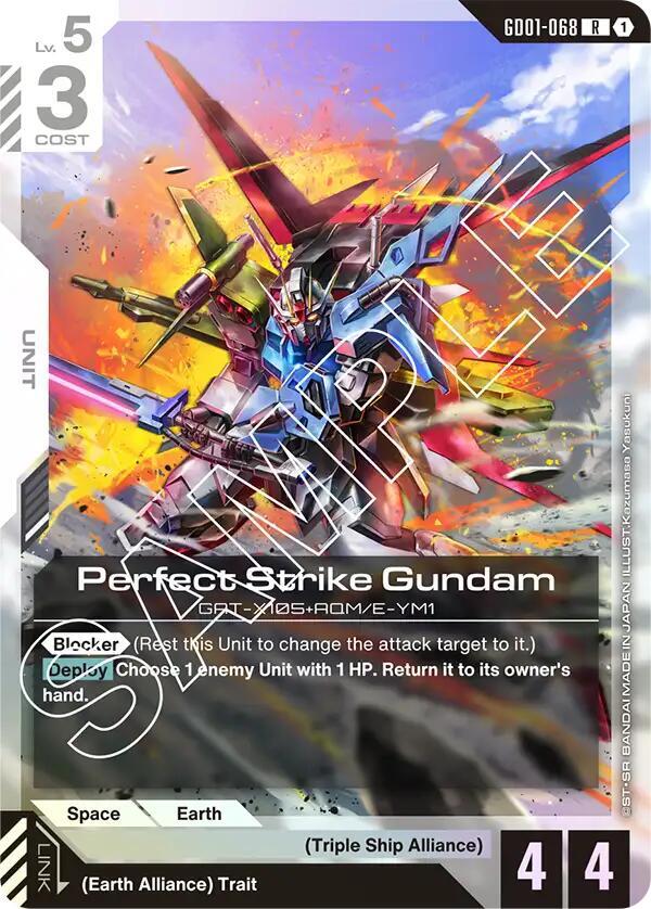 Perfect Strike Gundam GD01-068 R Newtype Rising NM/M