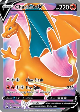 Charizard V (Sealed) SWSH050 Promo Sword & Shield Promo Holo NM/M