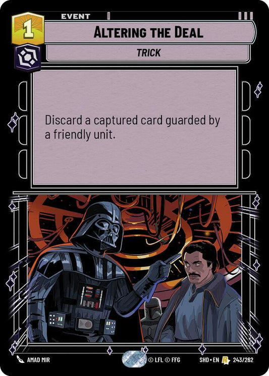 Altering the Deal 243/262 Rare Shadows of the Galaxy NM/M