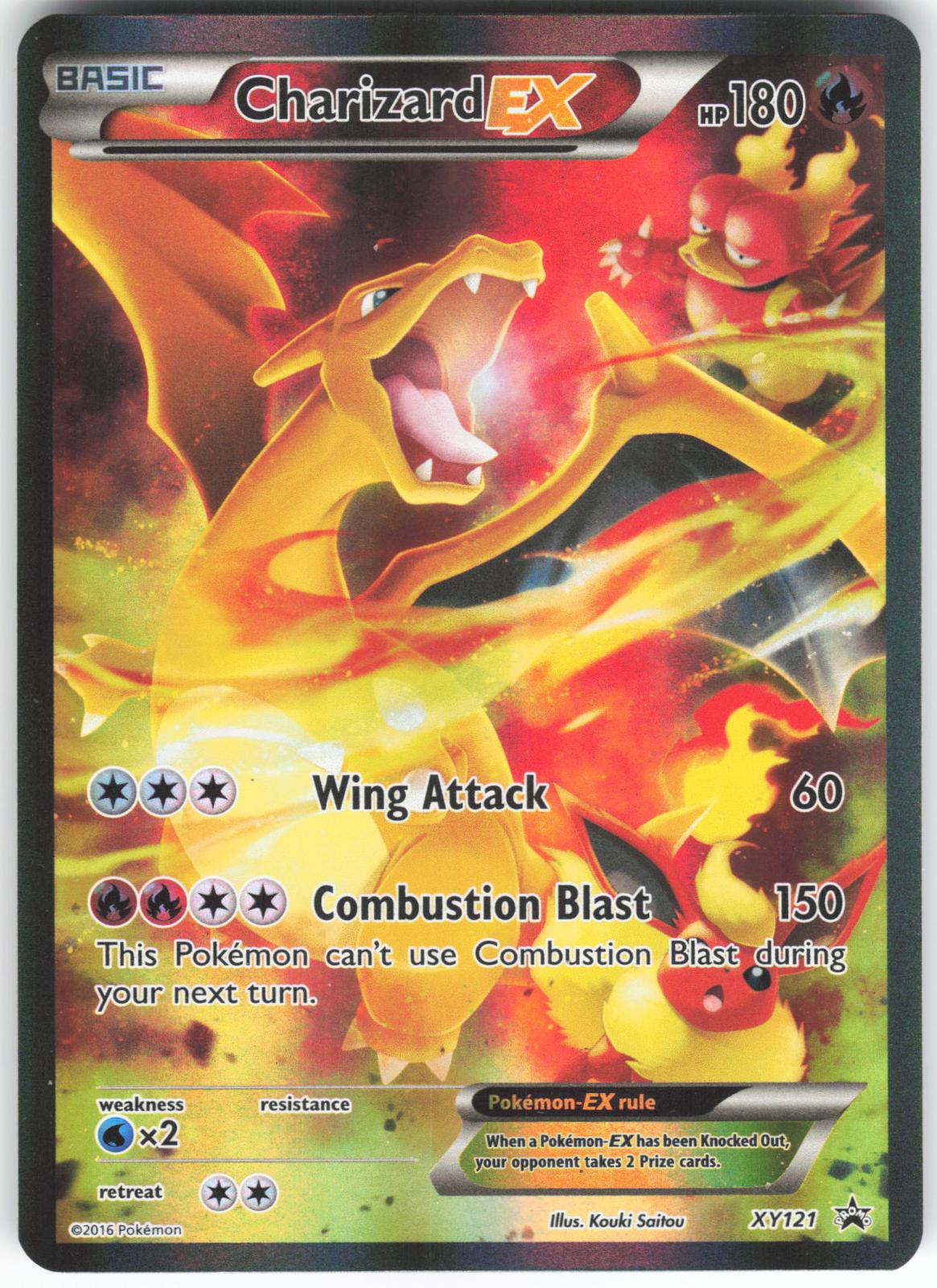 Charizard EX XY121 Promo XY Promo Holo LP