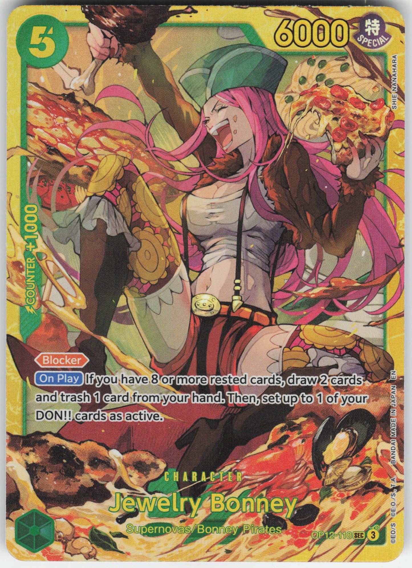Jewelry Bonney (118) SEC Legacy of the Master OP12-118 NM