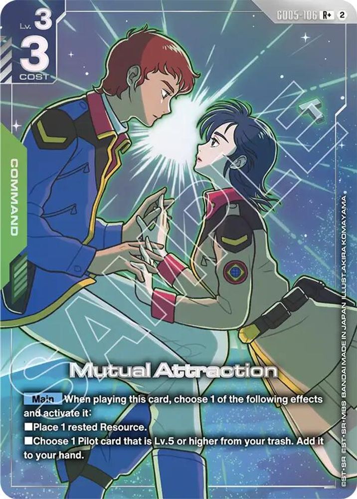 Mutual Attraction (R+) GD05-106 R+ Holo Freedom Ascension NM/M
