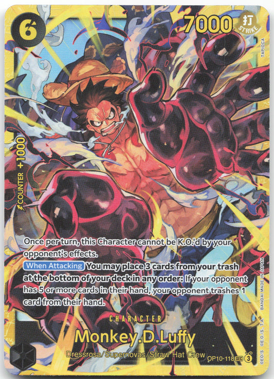 Monkey.D.Luffy (118) SEC Royal Blood OP10-118 NM