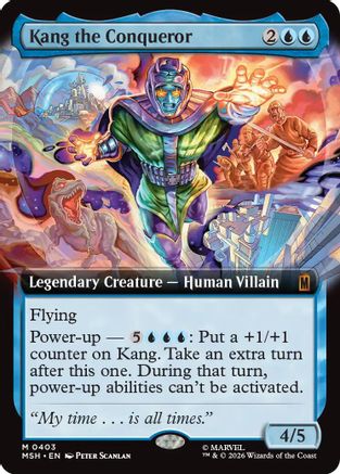 Kang the Conqueror (Extended Art) 403 Mythic Marvel Super Heroes NM/M