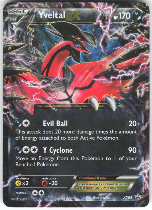 Yveltal EX - Promo XY Promos XY08 LP