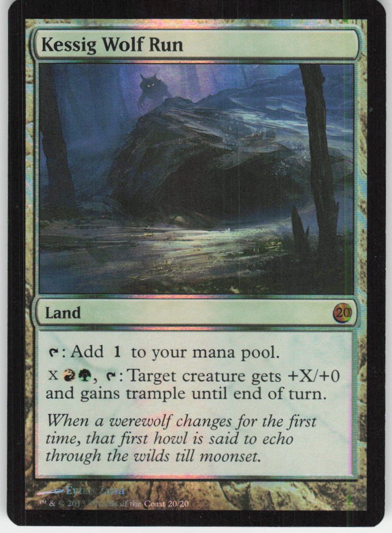 Kessig Wolf Run M From the Vault: Twenty 20 NM