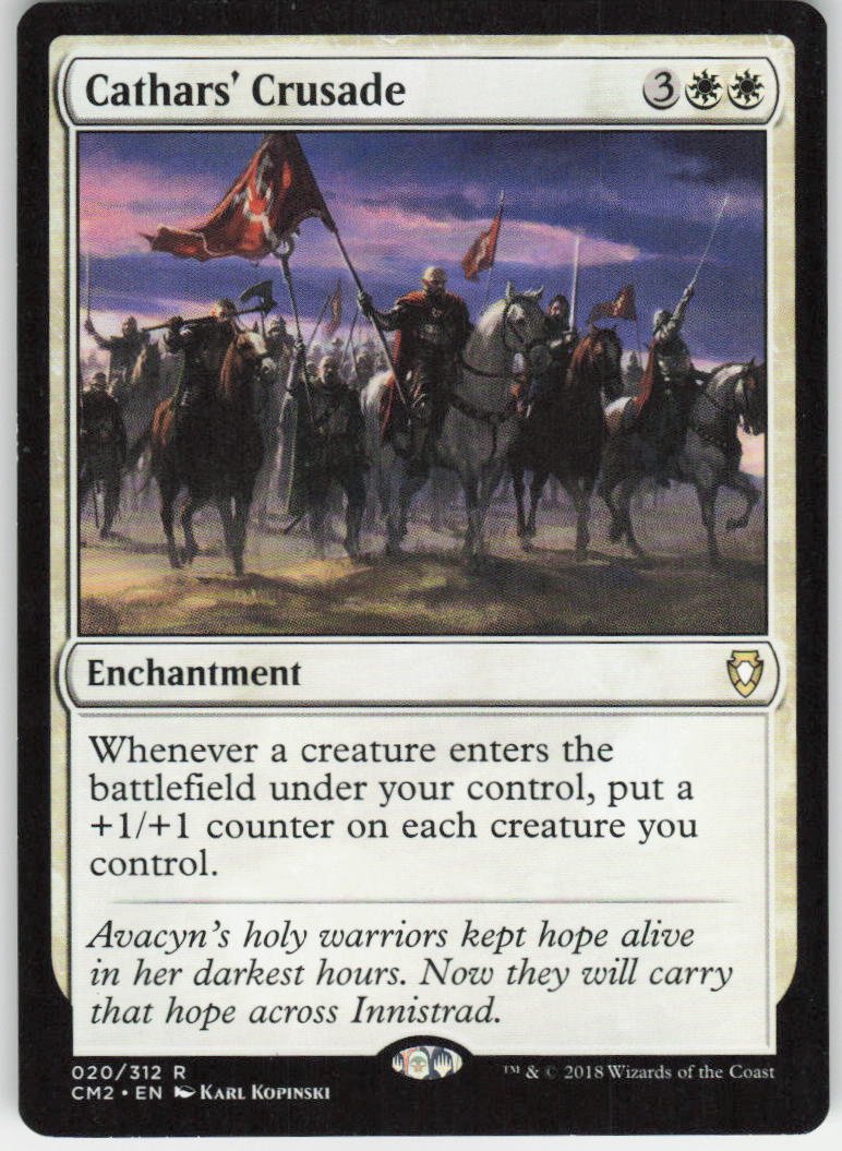 Cathars' Crusade R Commander Anthology Volume II 20 NM