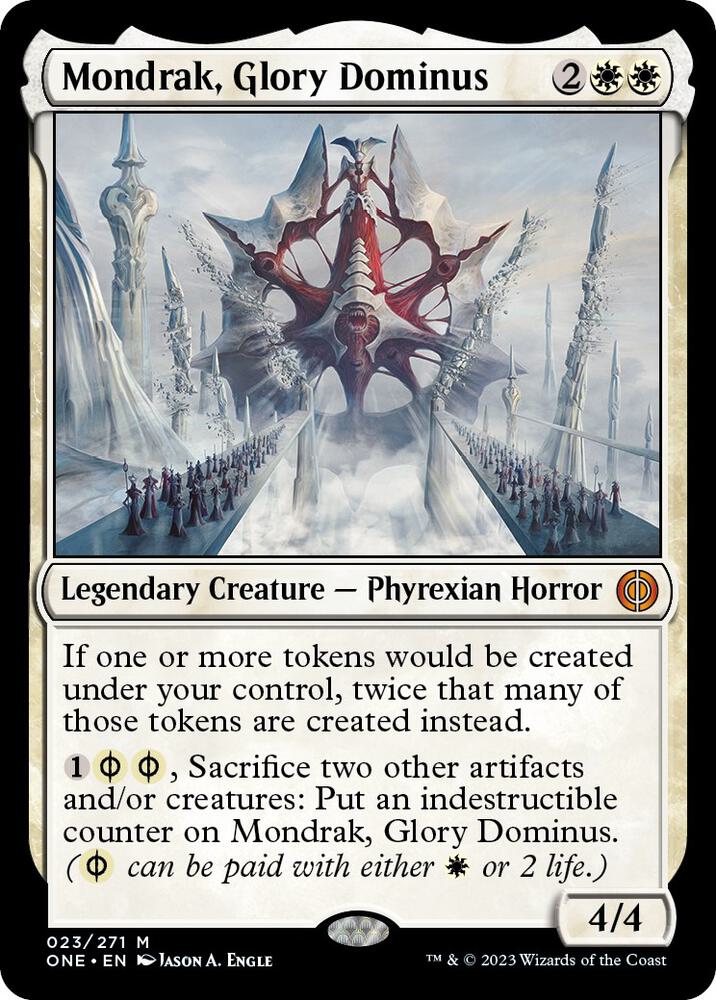 Mondrak, Glory Dominus 23 Mythic Phyrexia: All Will Be One NM/M