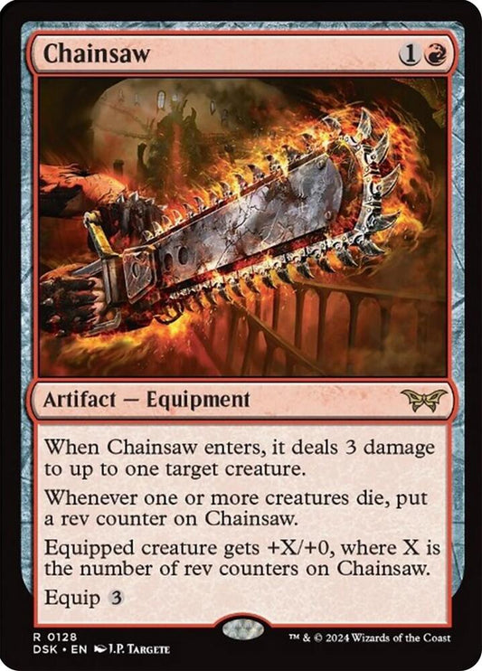 Chainsaw 128 Rare Duskmourn: House of Horror NM/M