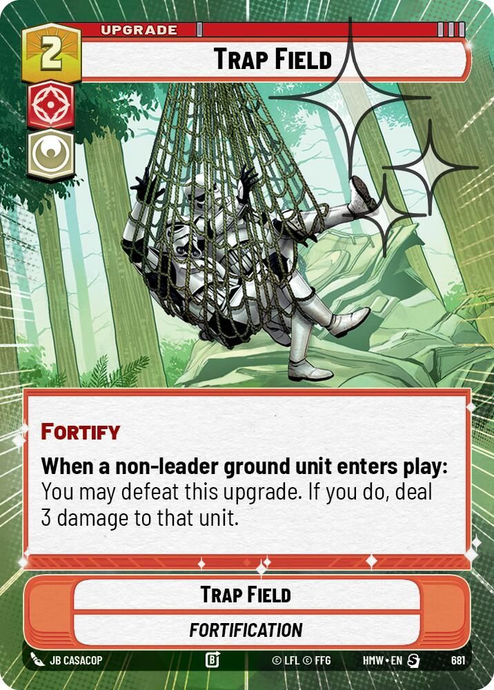 Trap Field (Hyperspace Foil) 681 Special Homeworlds NM/M