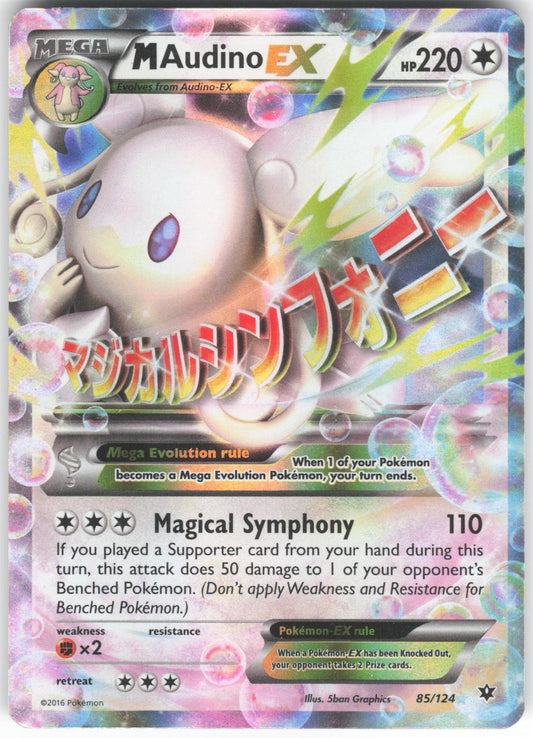 M Audino EX 85/124 EX Rare Fates Collide Holo LP*