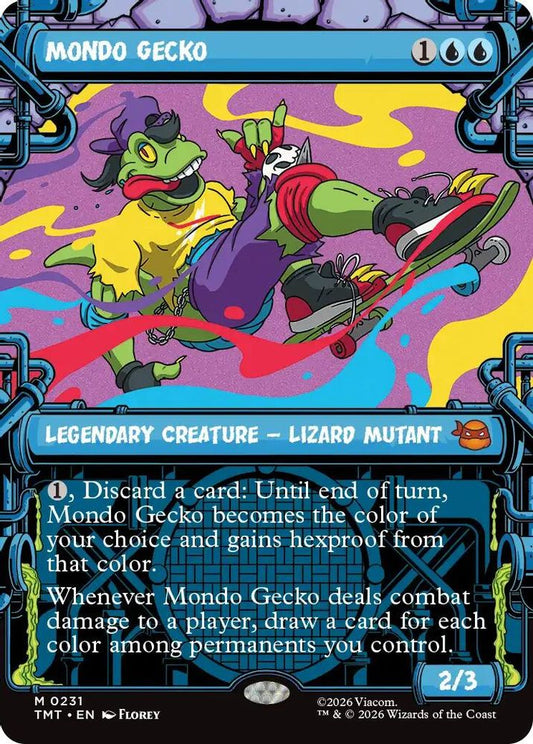 Mondo Gecko (Showcase) 0231 Mythic Teenage Mutant Ninja Turtles NM/M