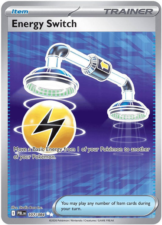 Energy Switch 107/084 Ultra Rare Pitch Black NM/M