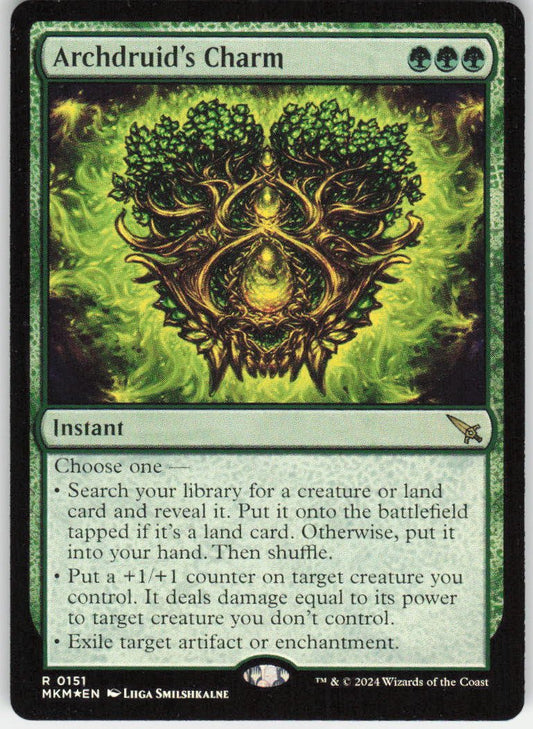 Archdruid's Charm R Prerelease Cards 151 NM