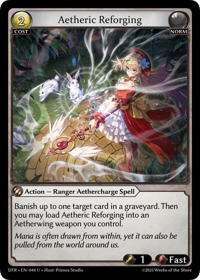 Aetheric Reforging 044 Uncommon Distorted Reflections NM