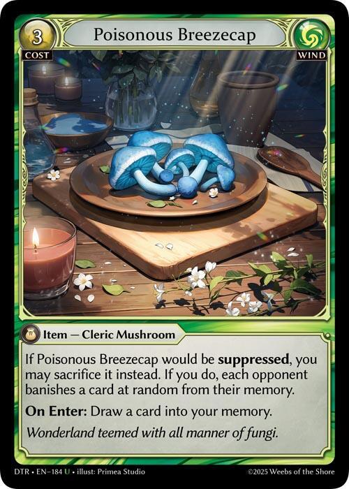 Poisonous Breezecap 184 Uncommon Distorted Reflections NM