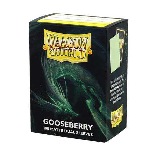 Dragon Shield: Sleeves – Matte Dual – Gooseberry