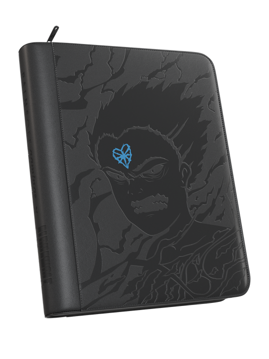 Palms Off Gaming | Limited Edition MEGA Capacity 9 Pocket Zip Binder - POG X Alpha Wolf