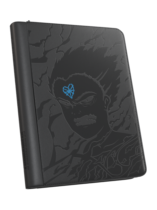 Palms Off Gaming | Limited Edition MEGA Capacity 16 Pocket Zip Binder - POG X Alpha Wolf