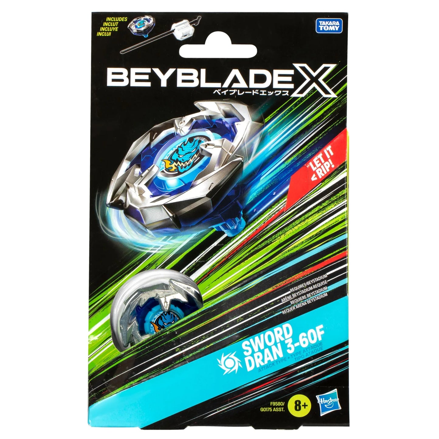 Beyblade X Sword Dran 3-60F Starter Pack