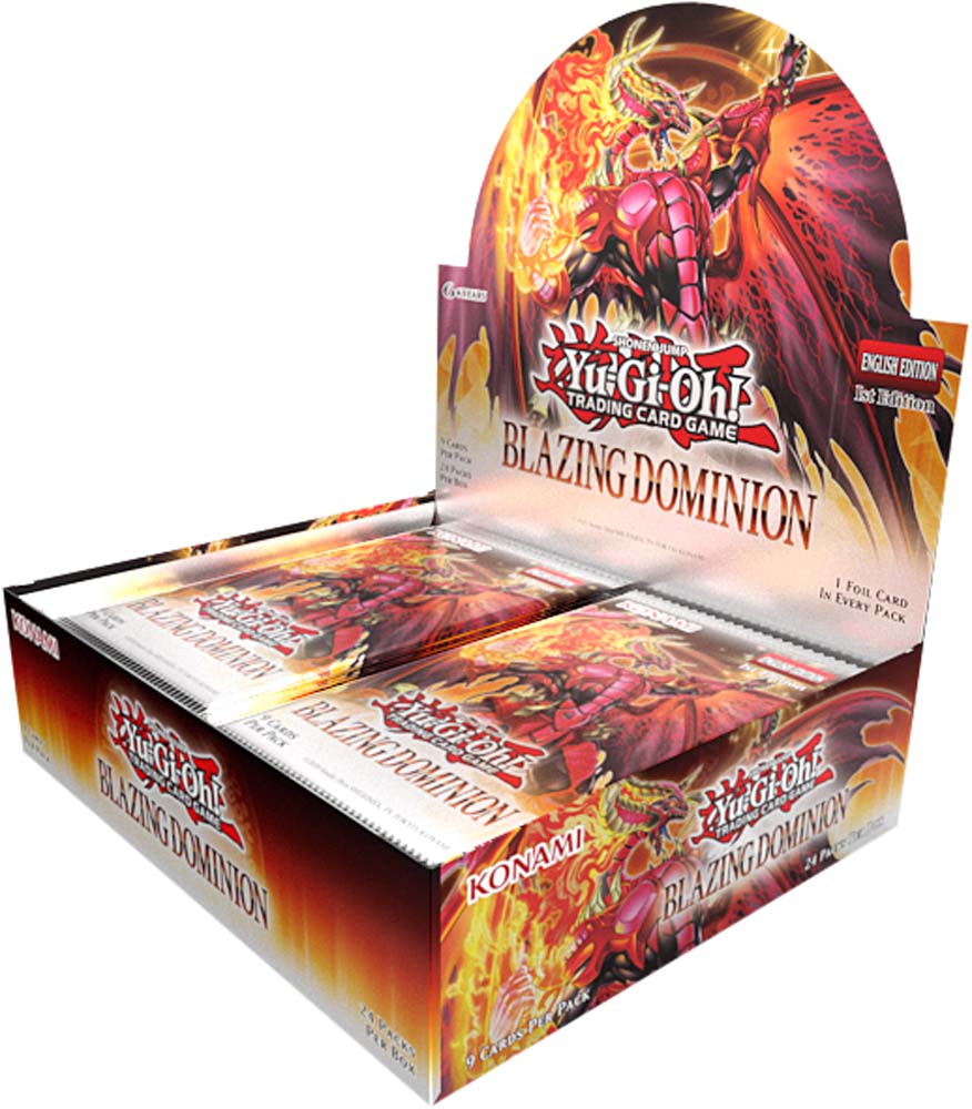 Yu-Gi-Oh! TCG: Blazing Dominion - 9 x Card Booster Box